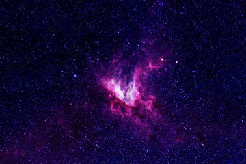 Beautiful cosmic nebula. Elements of this image were furnished by NASA.
