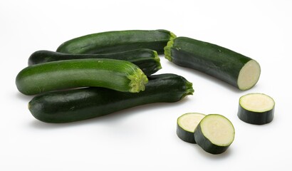 Whole Courgettes with Slices