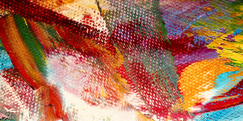 Colorful abstract background wallpaper. Modern motif visual art.  Mixtures of oil paint. Trendy hand painting canvas. Wall decor and Wall art prints Idea.  3D Texture.