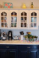 Kitchen Life Blue White Fresh Cottage