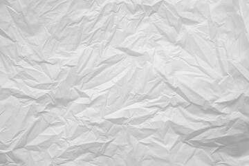 White plastic bag background texture close up