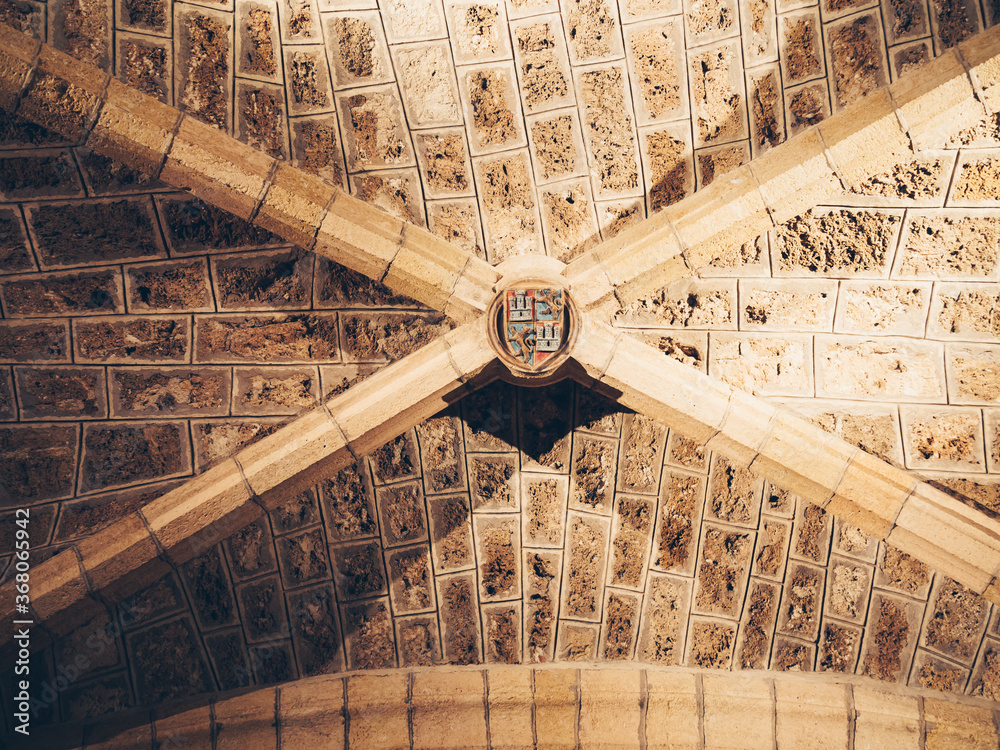 Canvas Prints Gothic cathedral of Leon, Castilla Leon, Spain.