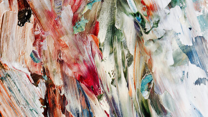 Colorful abstract background wallpaper. Modern motif visual art.  Mixtures of oil paint. Trendy hand painting canvas. Wall decor and Wall art prints Idea.  3D Texture.