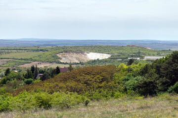 Dolomite quarry near the village of Zsambek, Hungary