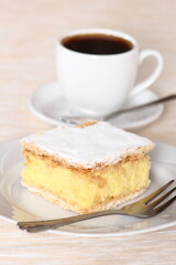 Cream Pie and Coffee Cup