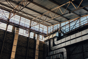 glass roof of a building