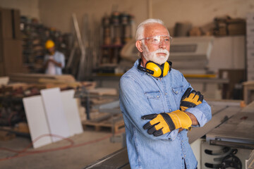 Carpentry business owner thinking about new project