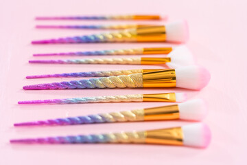 Naklejka premium Makeup brushes