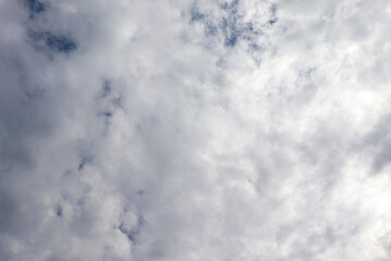 Cloud sky. Cloud background. Clouds in blue sky