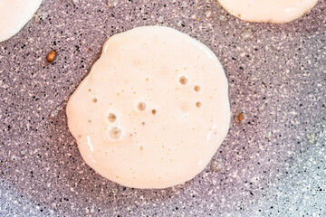 Making pancakes
