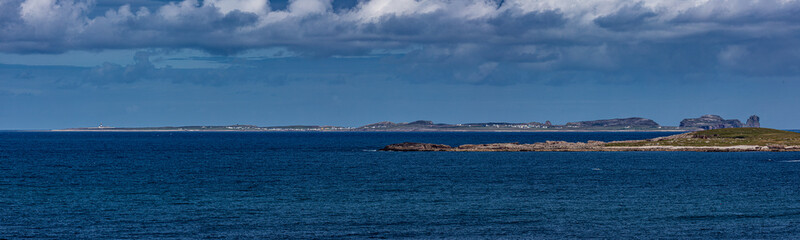 Panorama of Tory Island, Wild Atlantic Way, County Donegal, Ireland © stevie