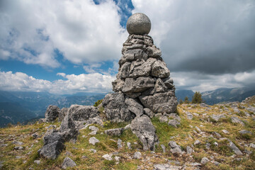 Sentier des planétaires à valberg