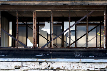 Okno w starej Fabryce 