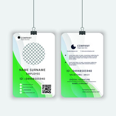 Corporate Identity Card Template Design