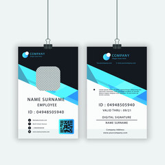 Corporate Identity Card Template Design