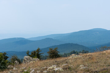 mountain landscape in autumn