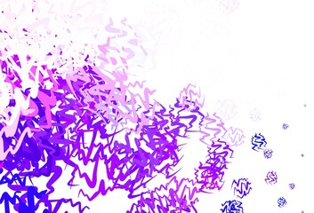 Light Blue, Red vector backdrop with wry lines.