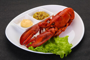 Luxury Lobster with sauce