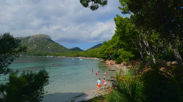 Cala Pi de la Posada, Formentor, Mallorca, Balearic Islands, Mediterranean