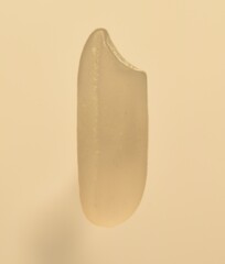 Macro photography of rice grain.