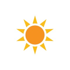 sun illustration logo