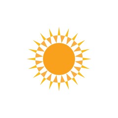 sun illustration logo
