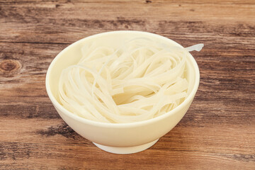 Boiled rice noodle for cooking
