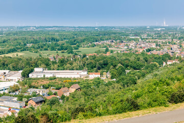 View from Halde Hoheward to industrial district - Recklinghausen, Germany