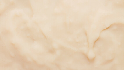 Oatmeal jelly.Herculean jelly.Background of oat and oat jelly.