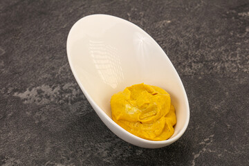 Asian Curry sauce in the bowl