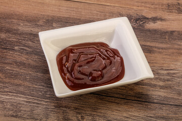 Traditional Barbicue sauce in the bowl