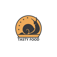 Obraz premium Snail logo vector template icon design