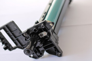 Old photosensitive drums of laser printers and copiers