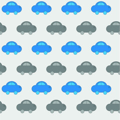 Pattern with cars