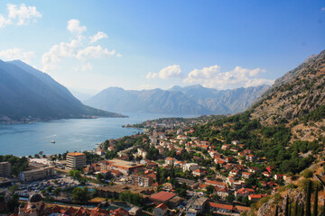 View of the city of Kotor, Montenegro