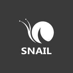 Snail logo vector template icon design