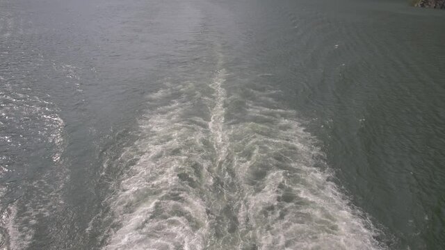 Yangtze River from onboard a cruise boat, Three Gorges, Yangtze River