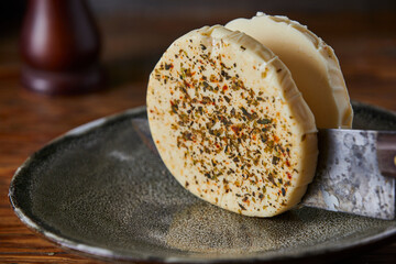 Provoleta Argentina / Provolone Cheese.