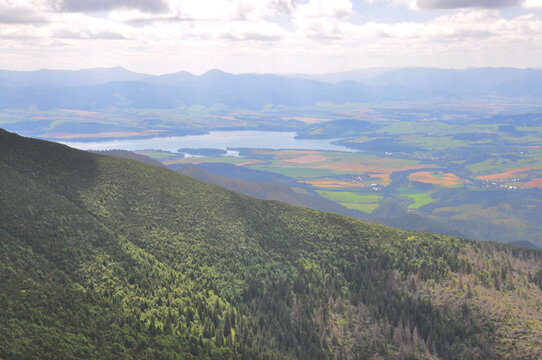 Liptowska Mara z podejścia pod Banikov, Tatry Zachodnie
