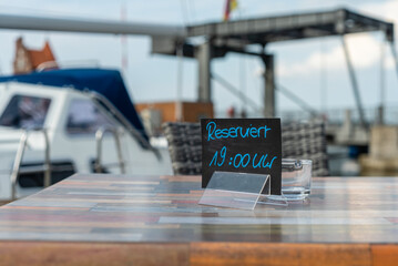 Reserved table in the port