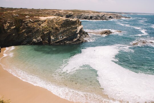 Breathtaking view of Parque Natural do Sudoeste Alentejano e Costa Vicentina Azenha Portugal