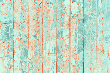 abstract red, orange, celadon and aquamarine colors background for design
