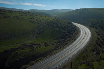 highway in the mountains