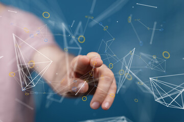 Business and communications group digital team.