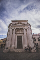 Fototapeta na wymiar La Maddalena church in Venice