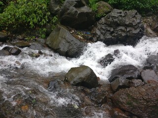 stream of water flowing