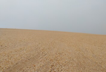 Fototapeta na wymiar beautiful view of lonely beach