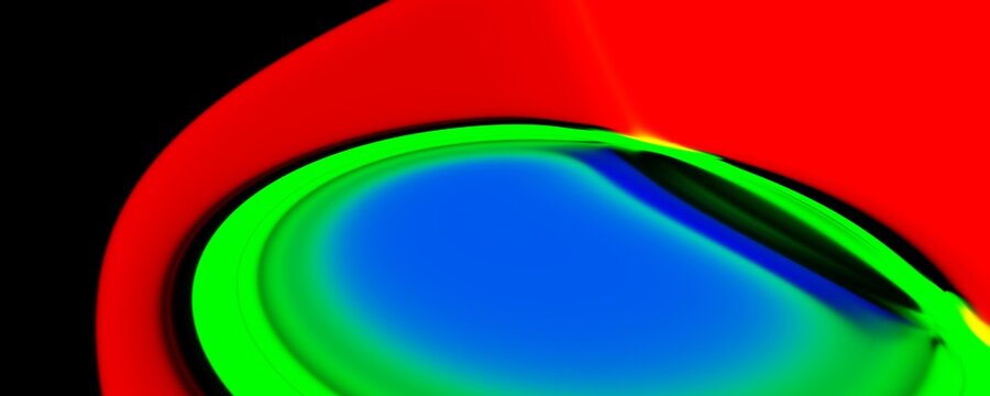 rainbow in a glass