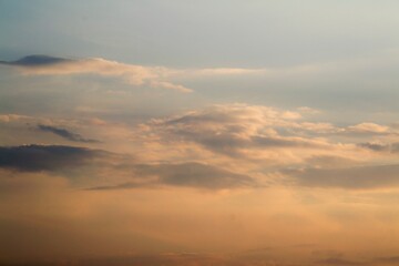 Fototapeta na wymiar Clouds texture. Clouds at sunset.