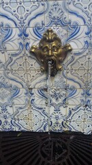 detail of a water source